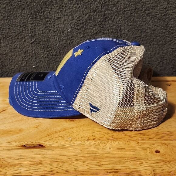 Fanatics Navy Midshipmen Trucker Snapback Hat - New - Picture 4 of 9